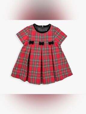 Florence Eiseman Tartan Plaid Dress Size 72 European (9 M USA) Like New